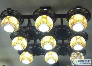 福臨門系列陶瓷燈飾 融匯中式美學(xué)與現(xiàn)代照明的典雅之作